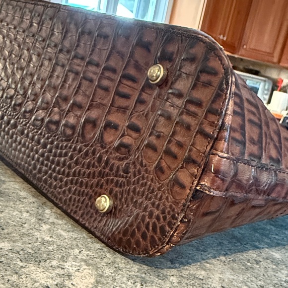 Brahmin Black and Brown Shoulder Bag - Picture 5 of 8